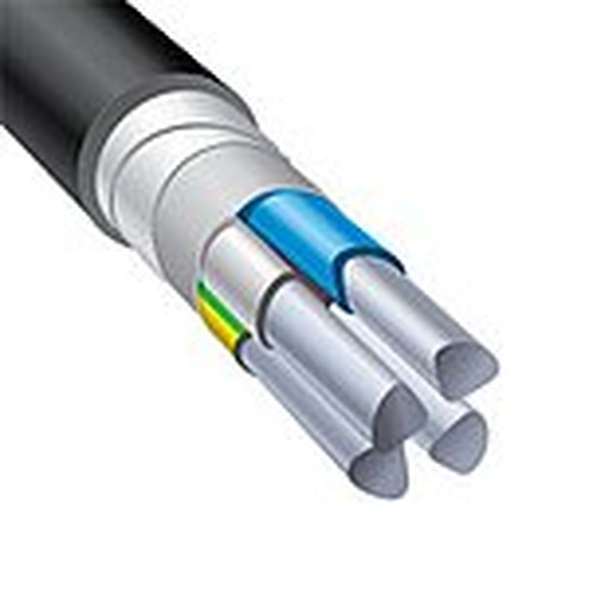 АВБШв 4х16 - кабель силовой алюминиевый бронированный, Цена кабеля АВБШв  4х16 Купить кабель силовой бронированный алюминиевый